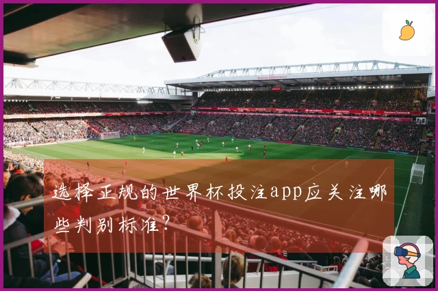 选择正规的世界杯投注app应关注哪些判别标准？